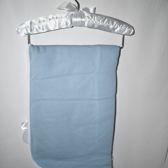 Edgehill Collection Baby Boy Solid Swaddle Blanket in Blue #EHA5070 NWT - Picture 3 of 3